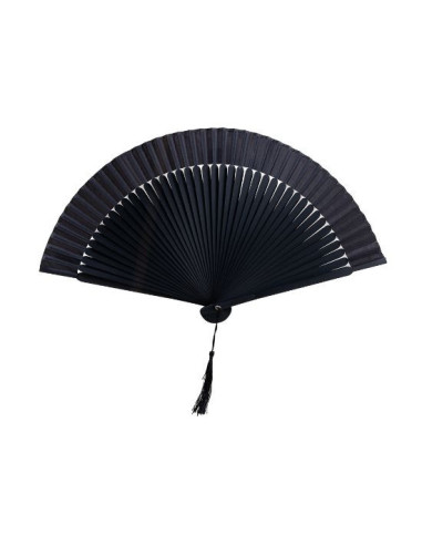 Abanico de bambú de 21 cm