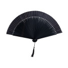 Abanico de bambú de 21 cm