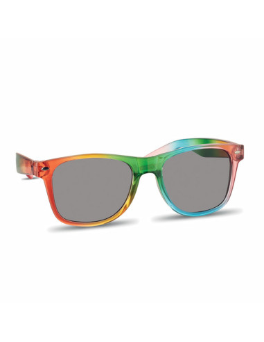 Gafas de sol con diseño de arcoiris