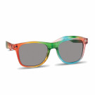 Gafas de sol con diseño de arcoiris