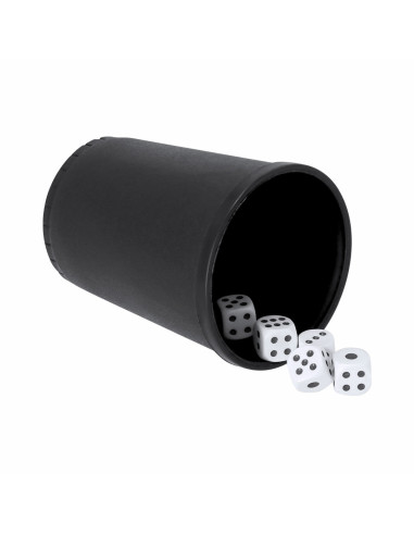 Juego de dados con cubilete