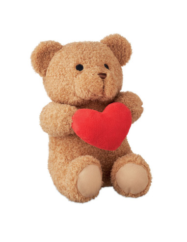 Osito de peluche de 23 cm con corazón