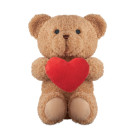 Osito de peluche de 23 cm con corazón