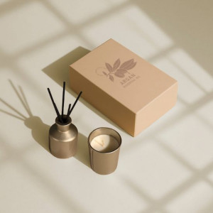 Set Aromático con Difusor y Vela 2