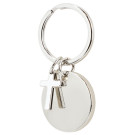 Llavero metálico con cruz