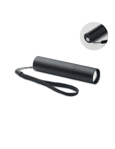 Linterna de aluminio con 3 modos de luz