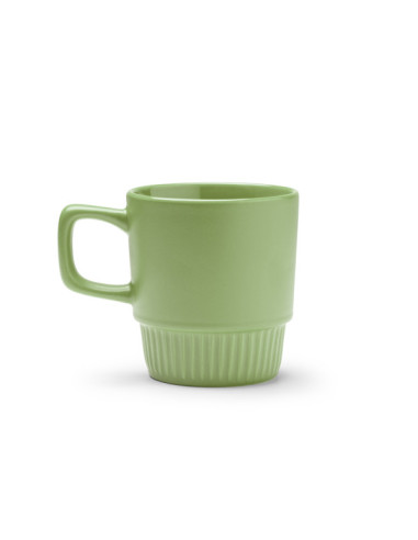 Taza de cerámica con base biselada 300 ml