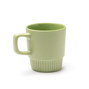 Taza de cerámica con base biselada 300 ml 2