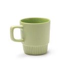 Taza de cerámica con base biselada 300 ml