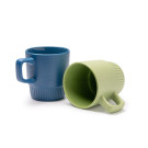 Taza de cerámica con base biselada 300 ml