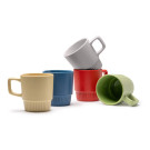 Taza de cerámica con base biselada 300 ml