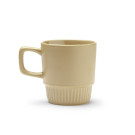 Taza de cerámica con base biselada 300 ml