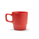 Taza de cerámica con base biselada 300 ml