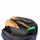 Neceser de RPET con apertura diagonal 180º