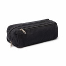 Neceser de algodón reciclado 300 g/m² con doble bolsillo