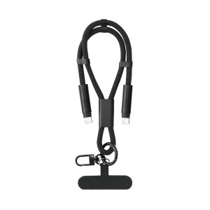 Pulsera multifunción de RPET para móvil con cable cargador 2