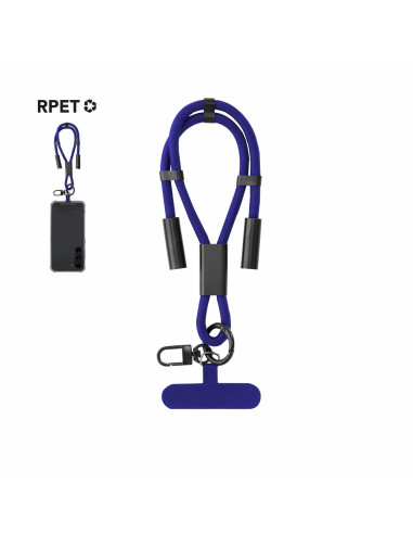 Pulsera multifunción de RPET para móvil con cable cargador