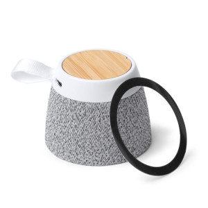 Altavoz inalámbrico de bambú y RPET