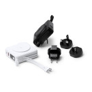 Batería externa inalámbrica 3 en 1 de 10.000 mAh