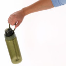 Botella de RPET translúcida de 750 ml