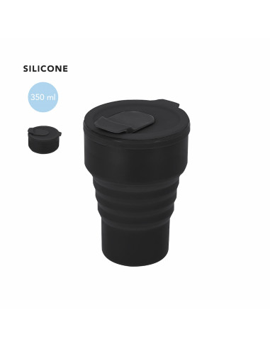 Vaso plegable de silicona 350 ml