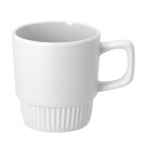Taza de cerámica para sublimación con base biselada 300 ml