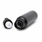 Botella de acero inoxidable de doble pared con tapón asa 750 ml