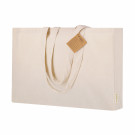 Bolsa ancha de algodón reciclado 220g/m