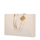 Bolsa ancha de algodón reciclado 220g/m