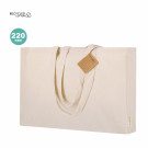 Bolsa ancha de algodón reciclado 220g/m
