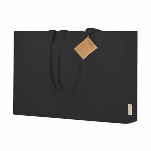 Bolsa ancha de algodón reciclado 220g/m 2