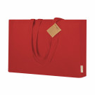 Bolsa ancha de algodón reciclado 220g/m