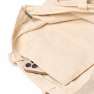 Bolsa de algodón 230gr/m2 con cremallera