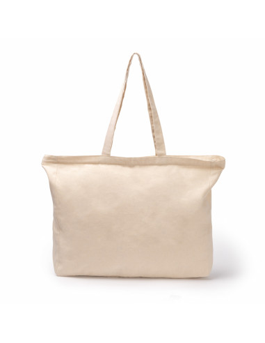 Bolsa de algodón 230gr/m2 con cremallera