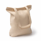 Bolsa alta de algodón resistente 230 gr/m2 con cremallera