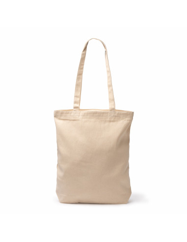Bolsa alta de algodón resistente 230 gr/m2 con cremallera
