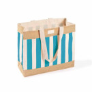 Bolsa de algodón reciclado y yute 220g