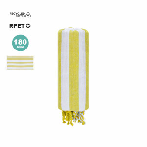 Toalla Pareo de algodón reciclado y RPET 180 x 90 cm