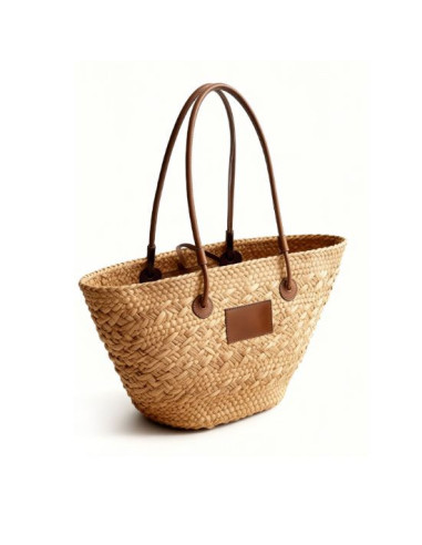 Capazo mediano con asas largas