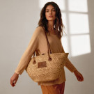 Capazo mediano con asas largas