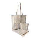 Kit de playa con bolsa, pareo y neceser