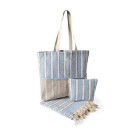 Kit de playa con bolsa, pareo y neceser