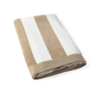 Toalla premium de algodón a rayas 80 x 160 cm