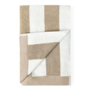 Toalla premium de algodón a rayas 80 x 160 cm