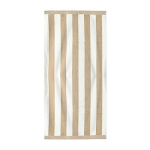 Toalla premium de algodón a rayas 80 x 160 cm 2