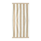 Toalla premium de algodón a rayas 80 x 160 cm