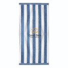 Toalla premium de algodón a rayas 80 x 160 cm