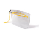 Neceser impermeable con cremallera y cinta de color