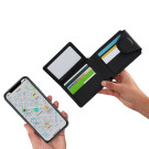 Tarjetero billetero con localizador inteligente