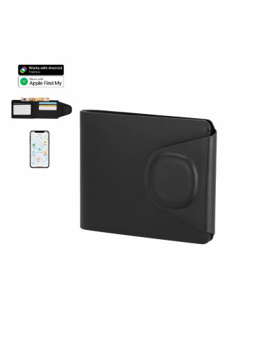 Tarjetero billetero con localizador inteligente